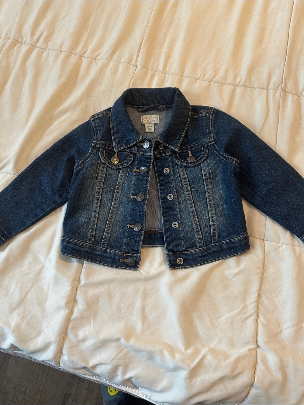 The Children's Place Indigo Denim Jacket for Kids